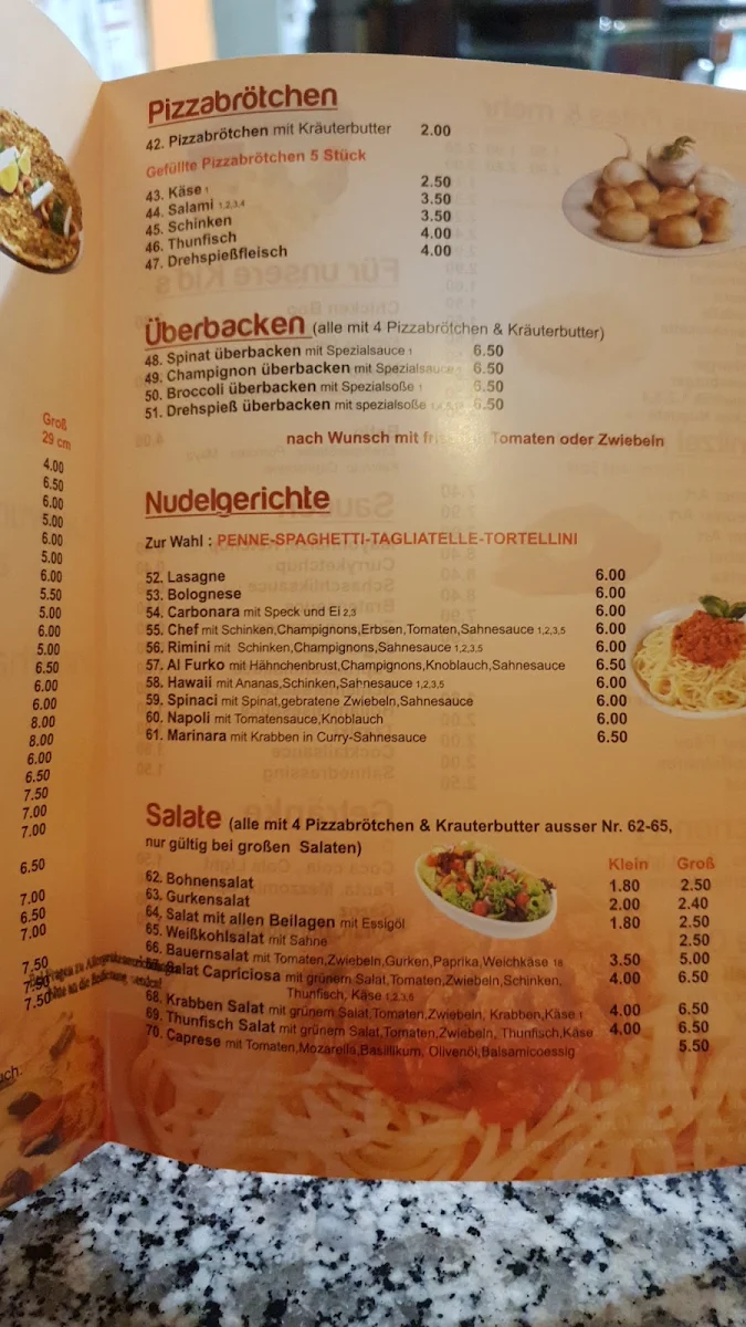 Speisekarte photo 1