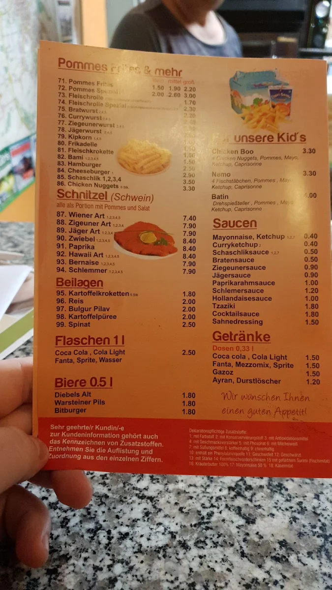 Speisekarte photo 3