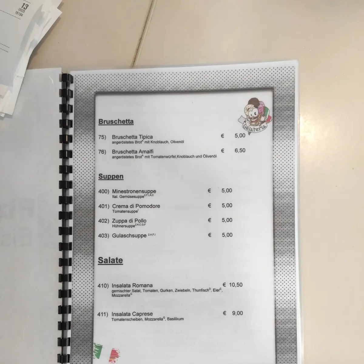 Speisekarte photo 2