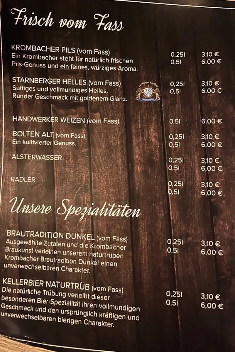 Speisekarte photo 2