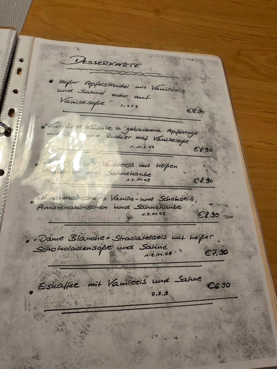 Speisekarte photo 5