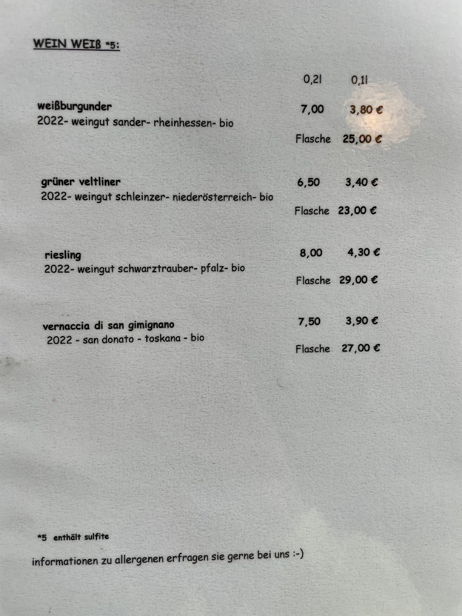 Speisekarte photo 7