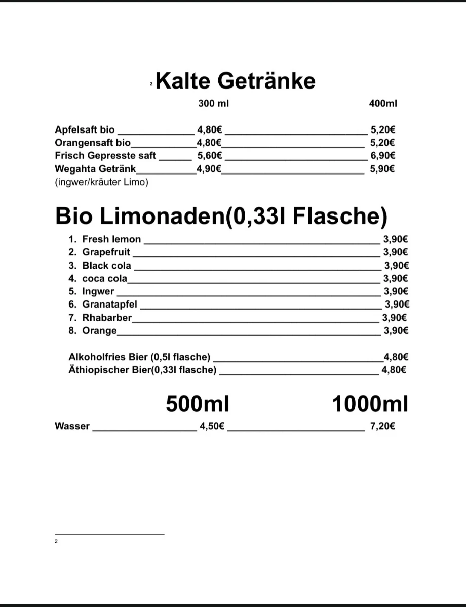 Speisekarte photo 2