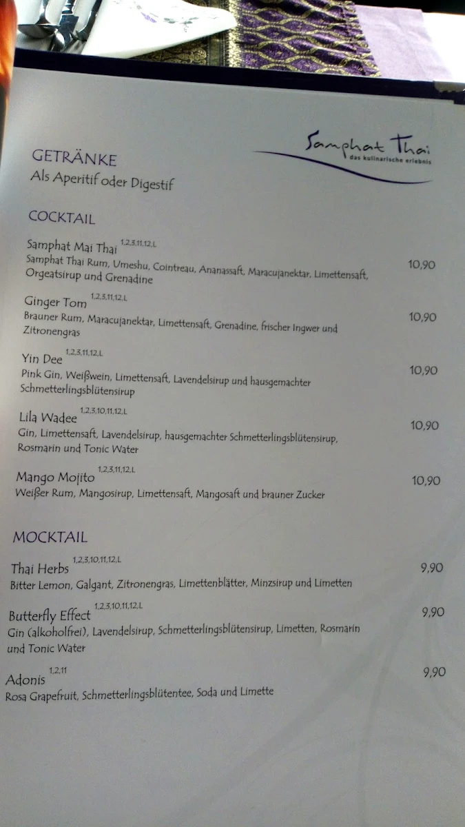 Speisekarte photo 5