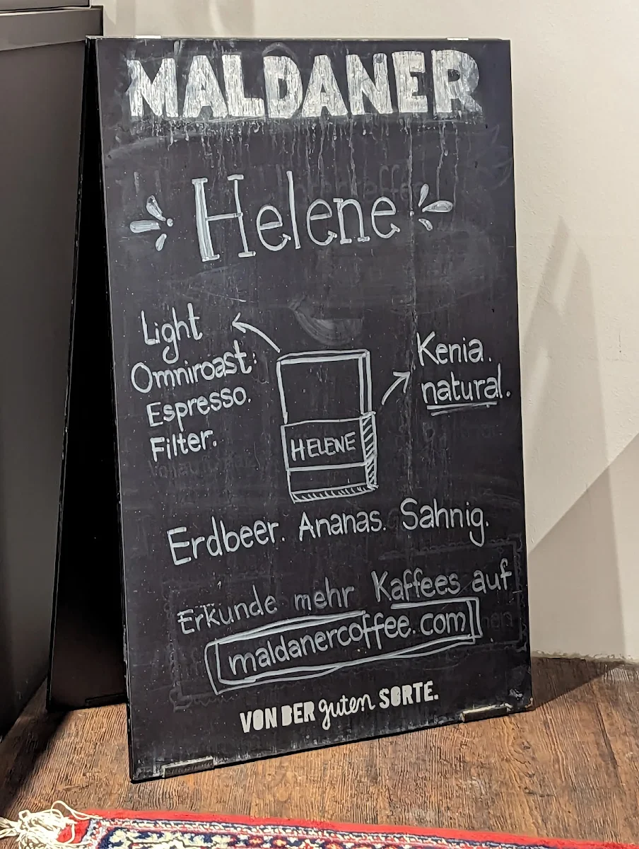 Speisekarte, Maldaner Brüh- & Espressobar | Specialty Coffee Shop