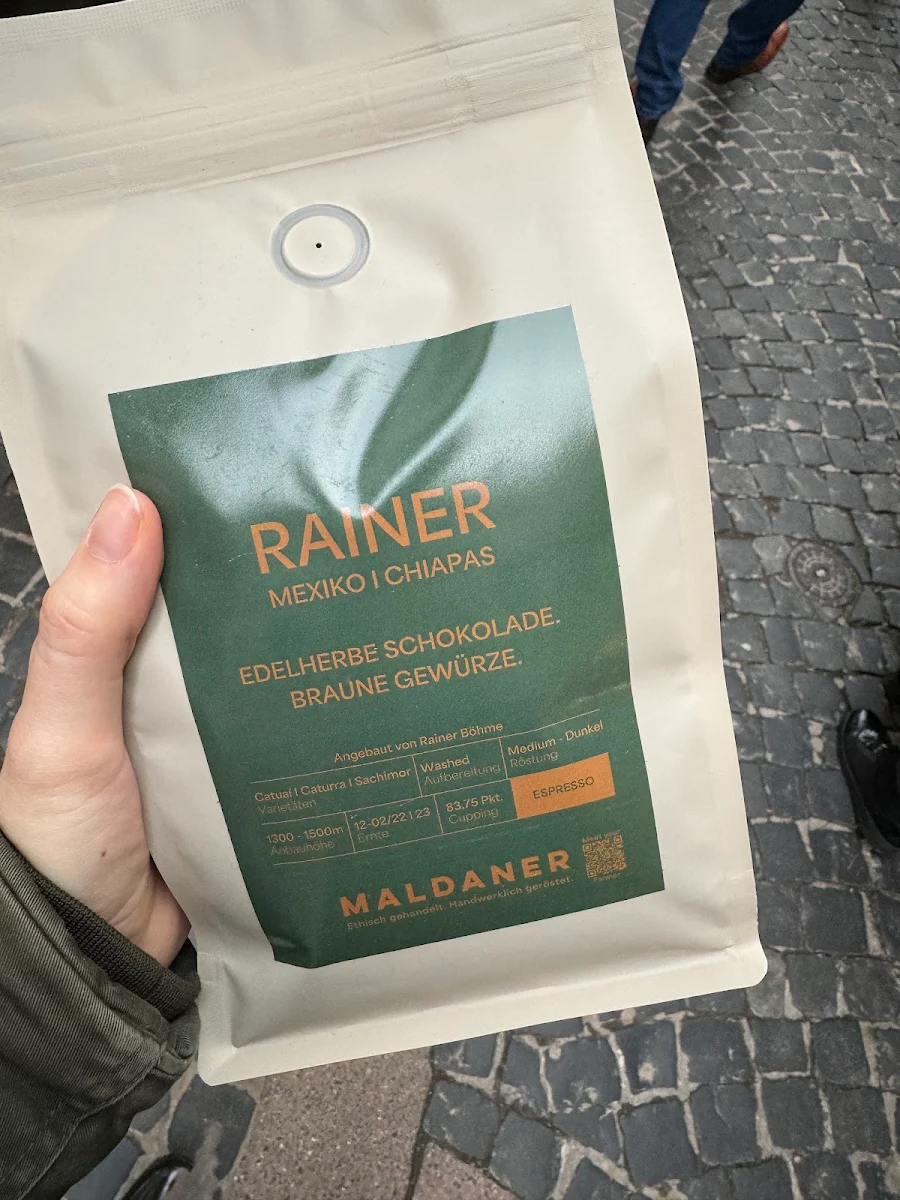 Speisekarte, Maldaner Brüh- & Espressobar | Specialty Coffee Shop