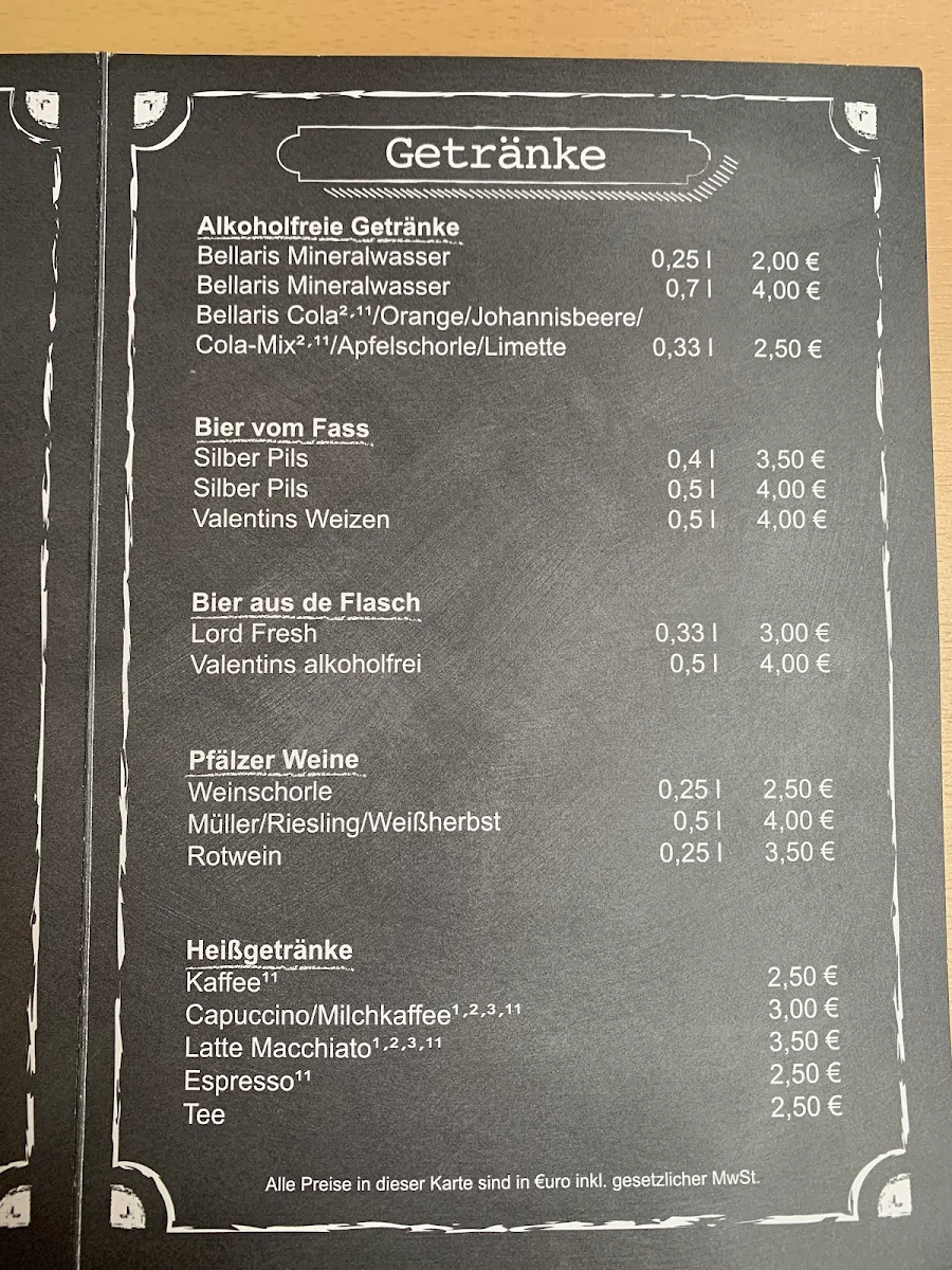 Speisekarte photo 1