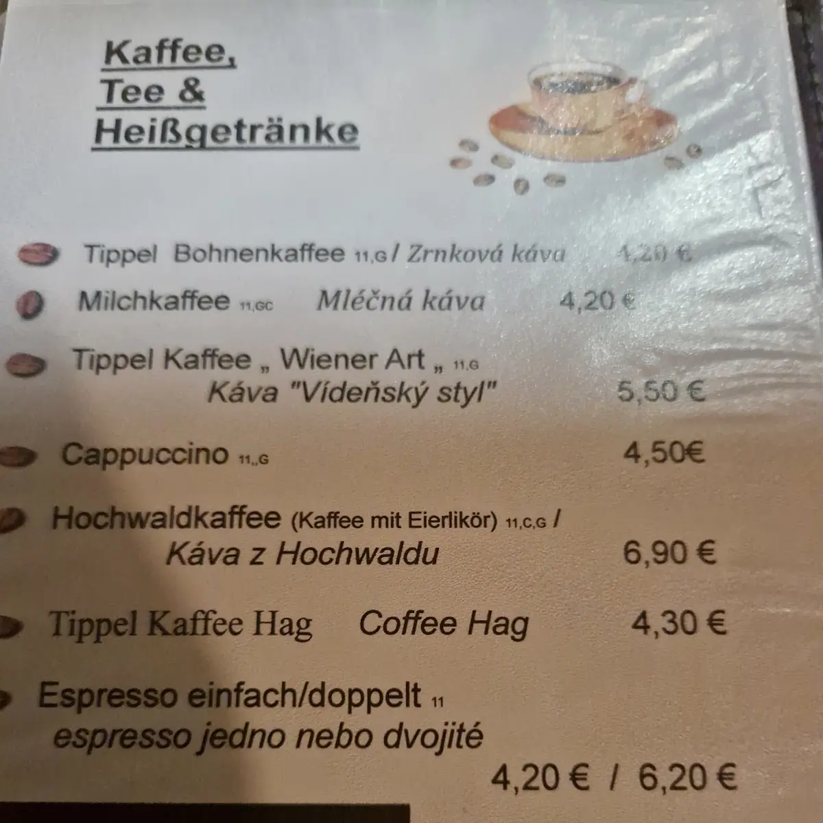 Speisekarte photo 3