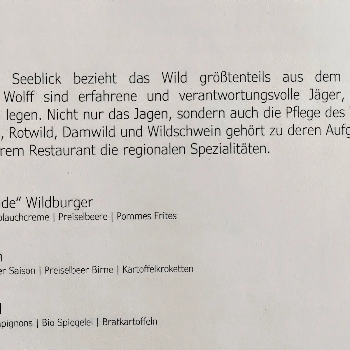 Speisekarte photo 6