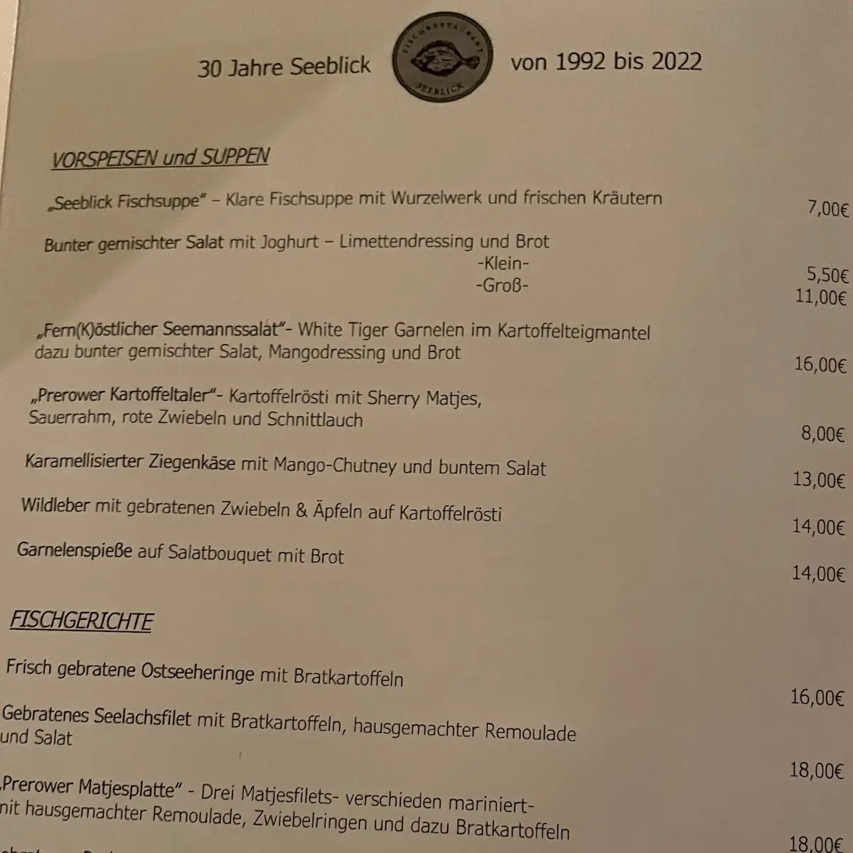 Speisekarte photo 8