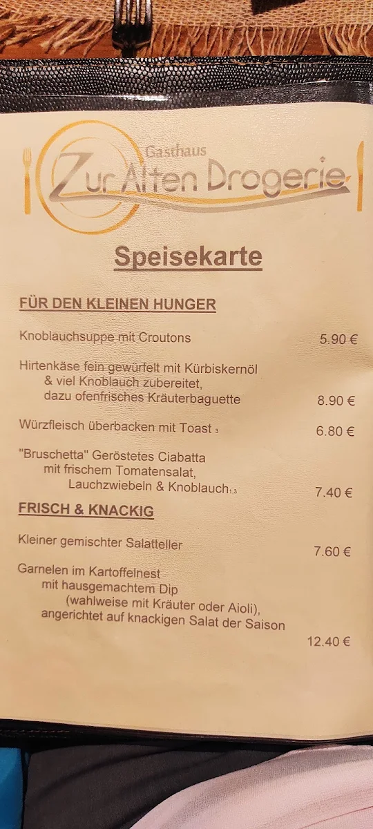 Speisekarte photo 1