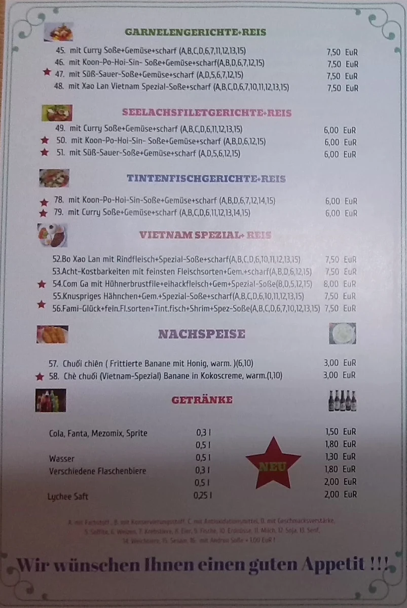 Speisekarte photo 9