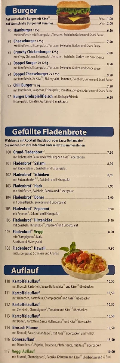 Speisekarte photo 9