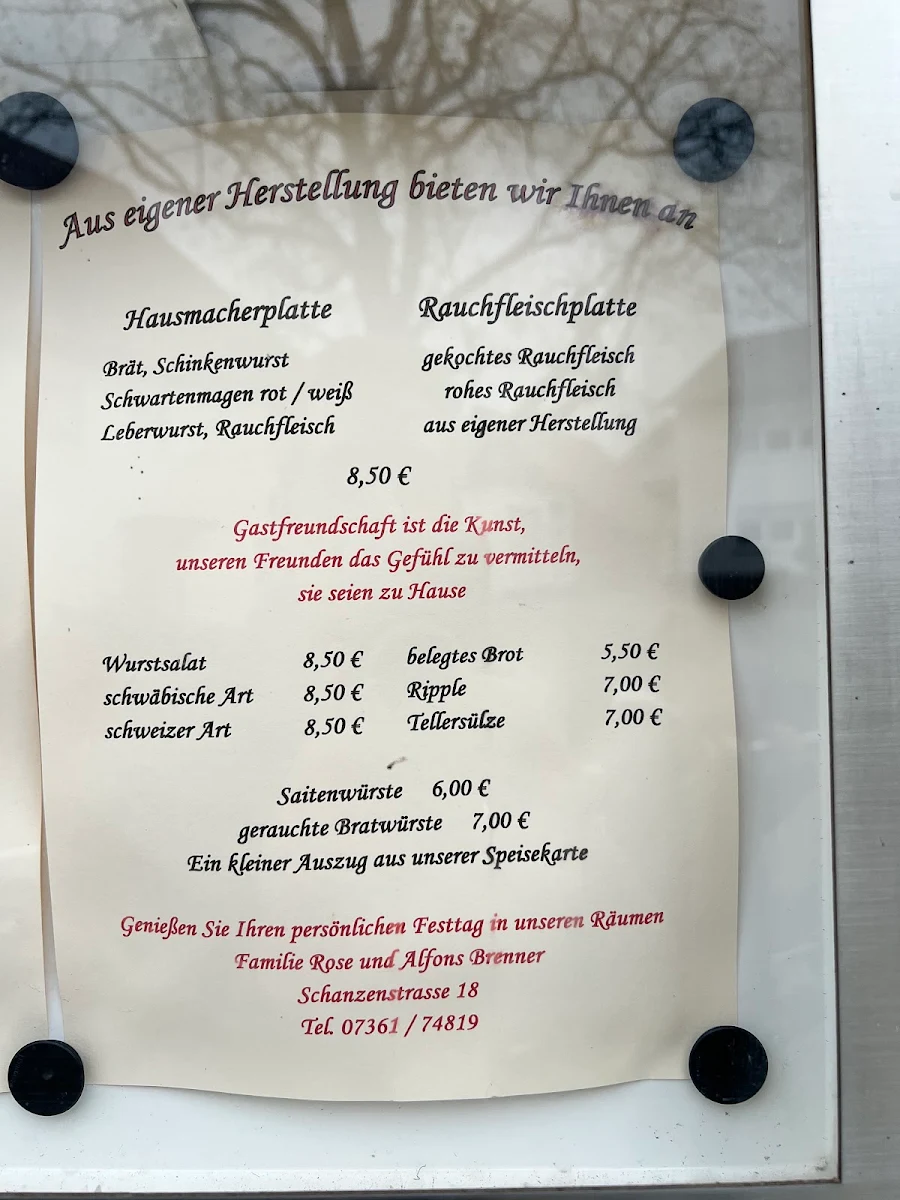 Speisekarte photo 2