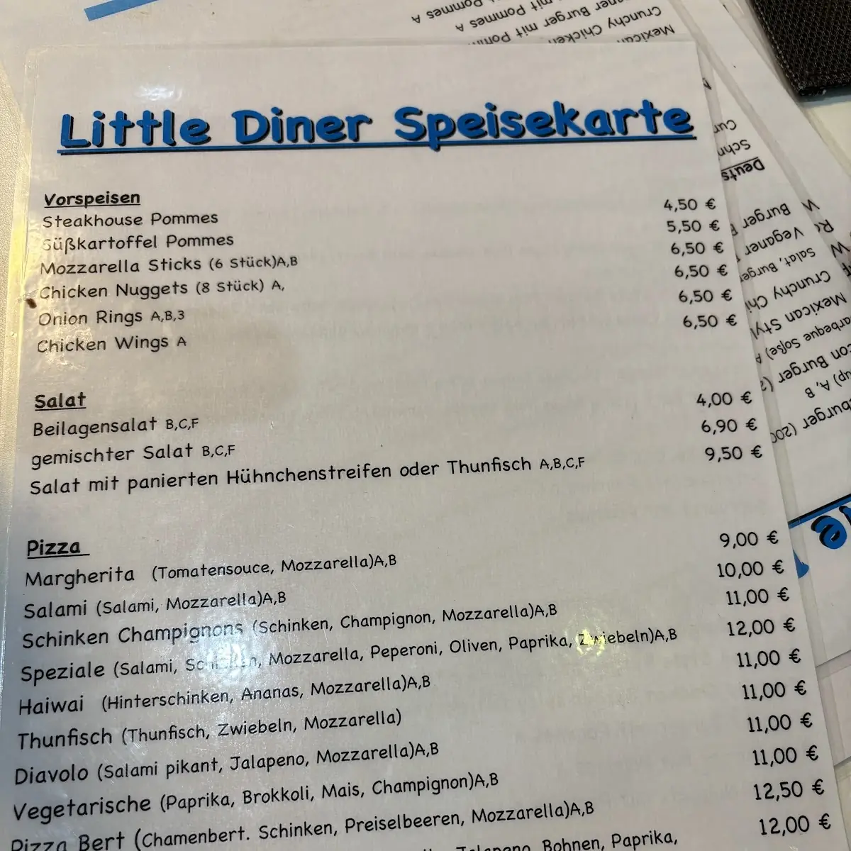 Speisekarte photo 4