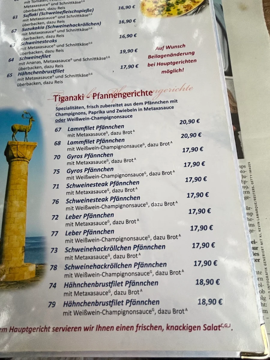 Speisekarte photo 5