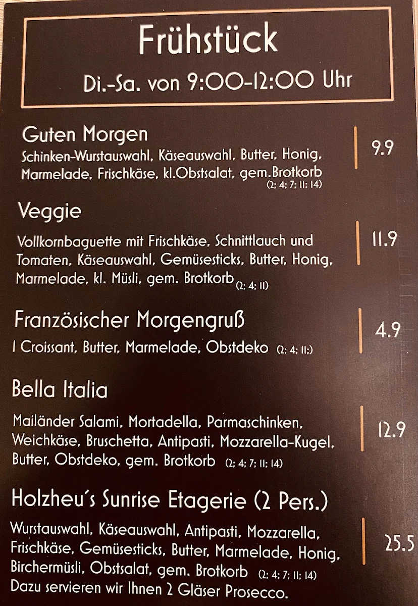 Speisekarte photo 2