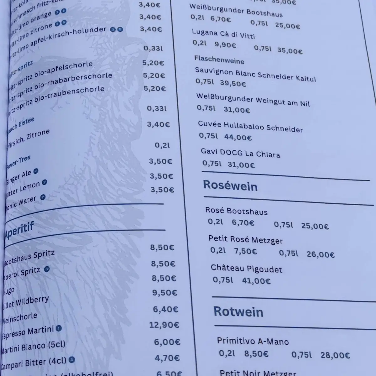Speisekarte photo 9