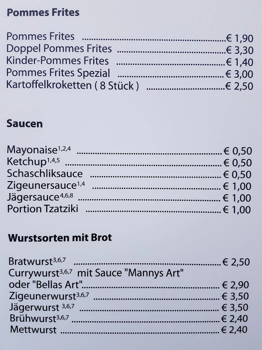 Speisekarte photo 2