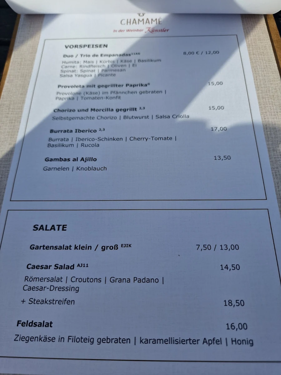 Speisekarte photo 9
