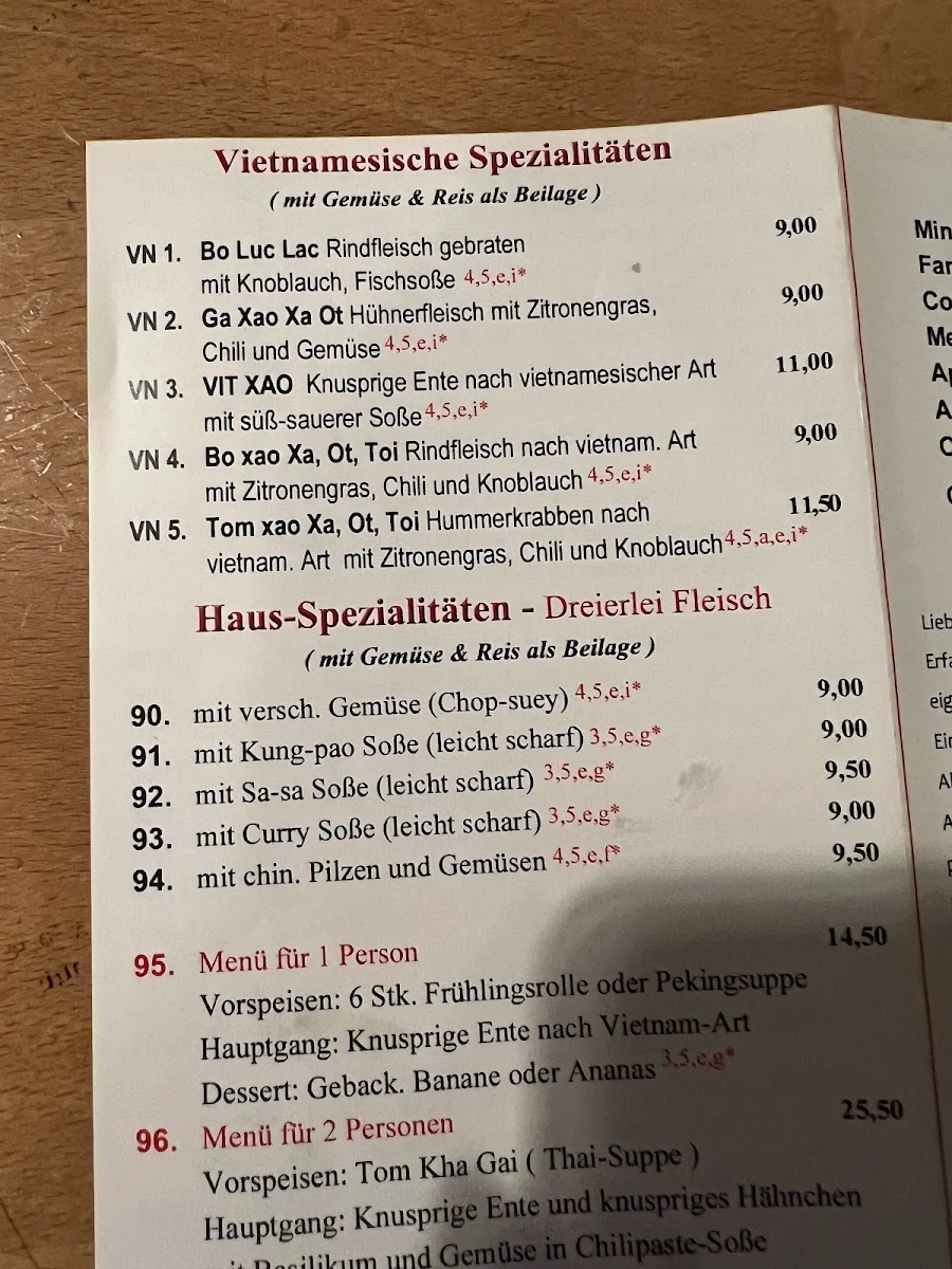 Speisekarte photo 7