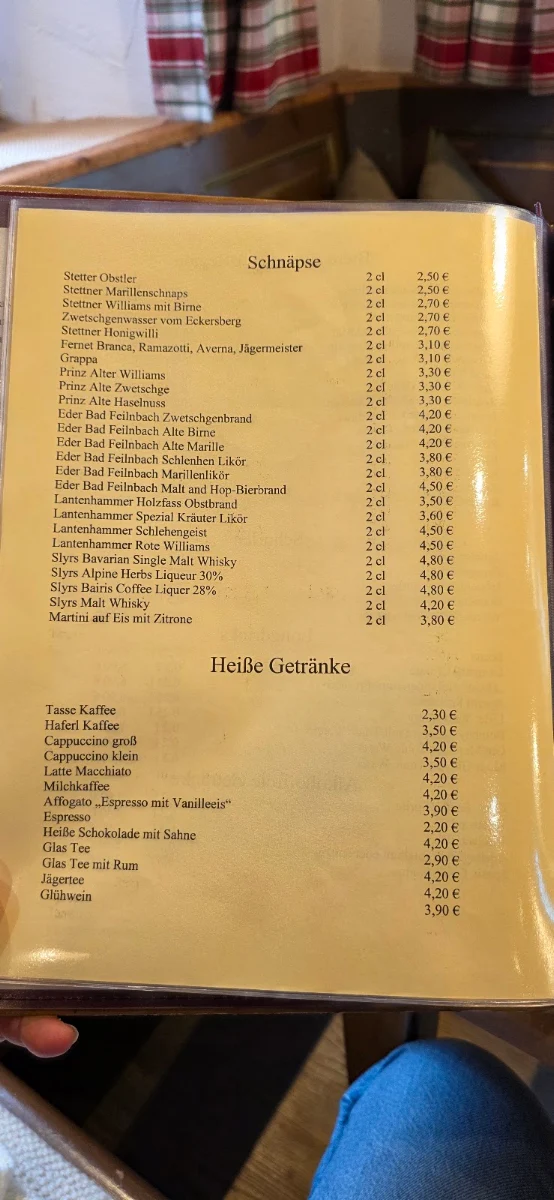 Speisekarte photo 1