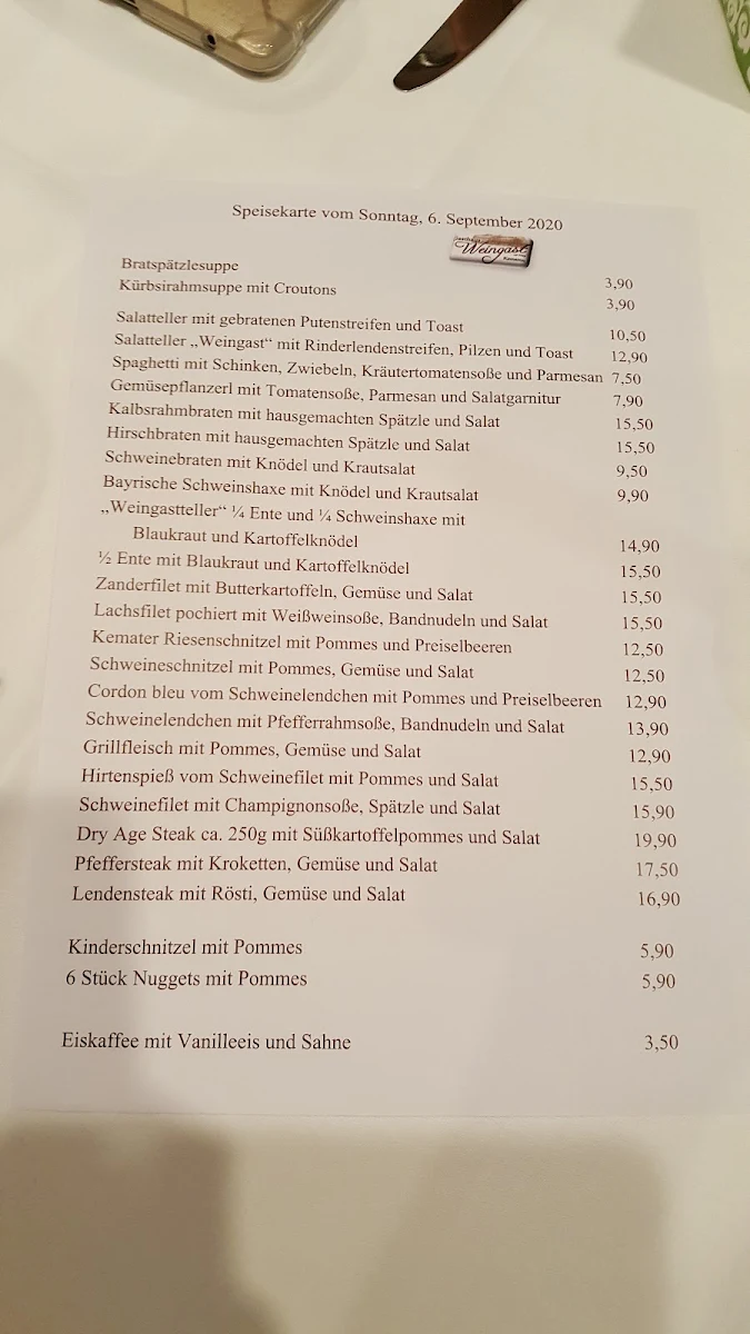 Speisekarte photo 6