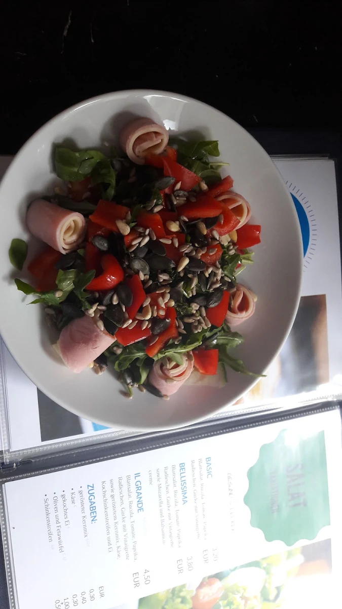 Speisekarte, Mokka - Café und Snacks