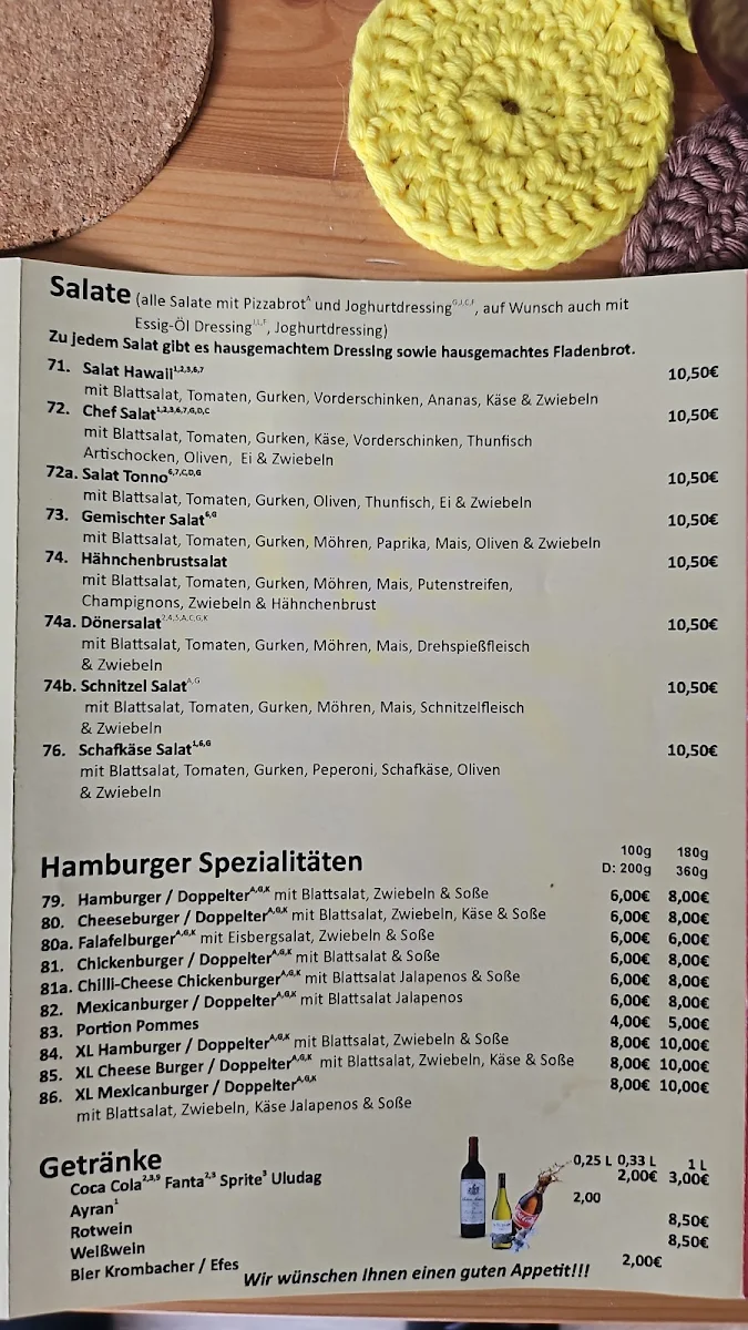 Speisekarte photo 8
