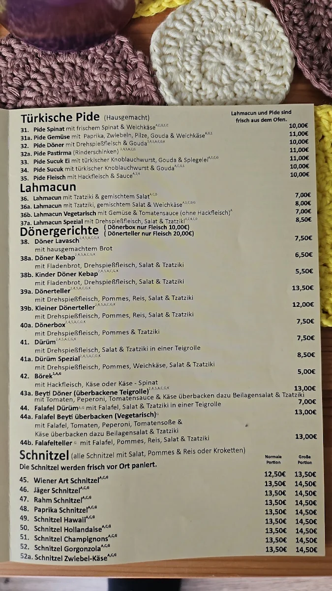 Speisekarte photo 9