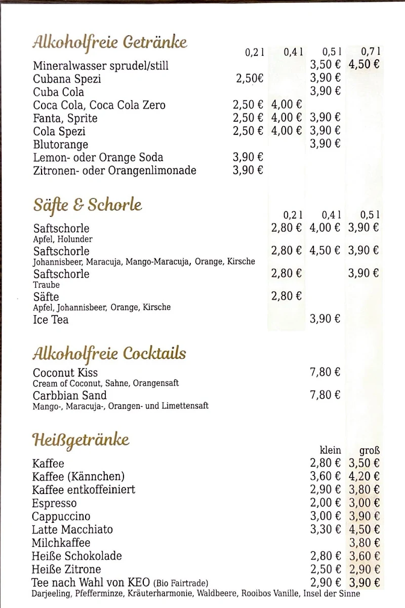 Speisekarte photo 4