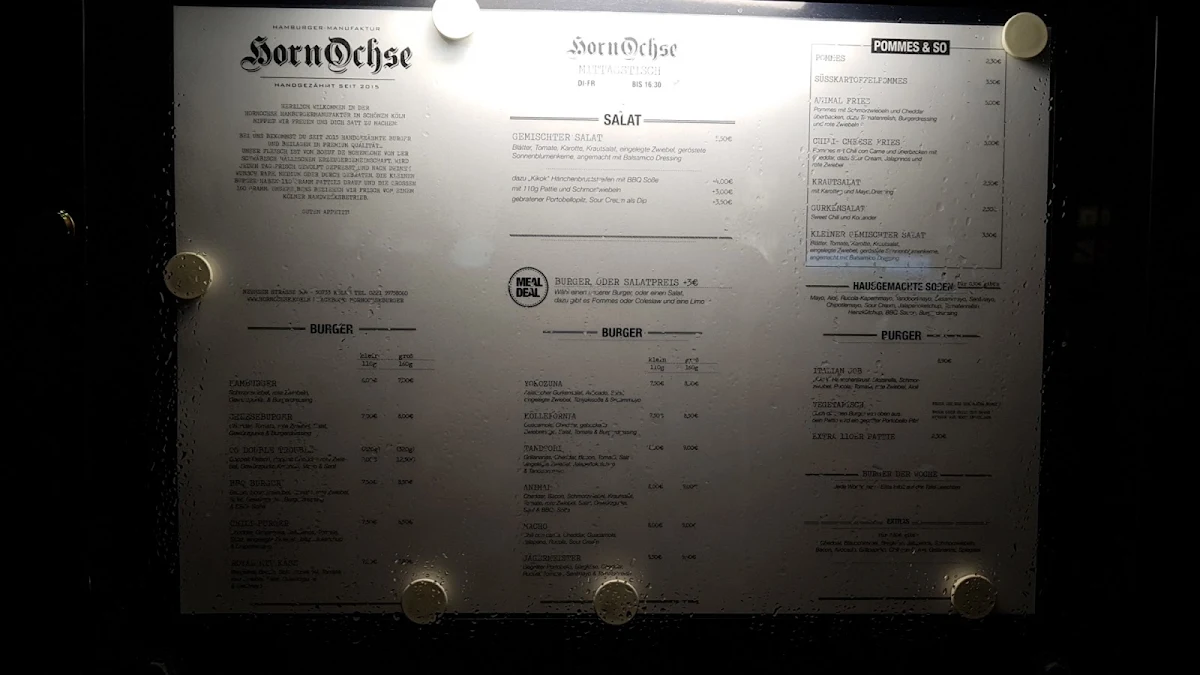 Speisekarte photo 5