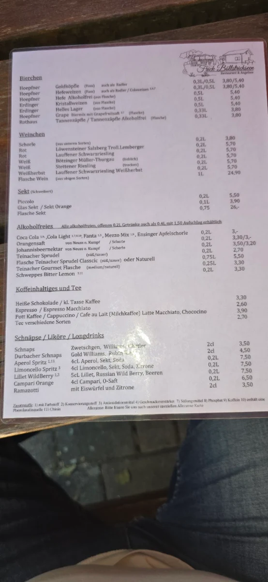 Speisekarte photo 2
