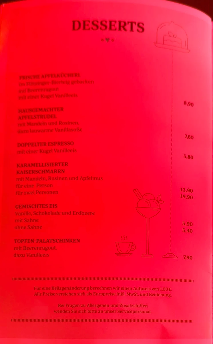 Speisekarte photo 9