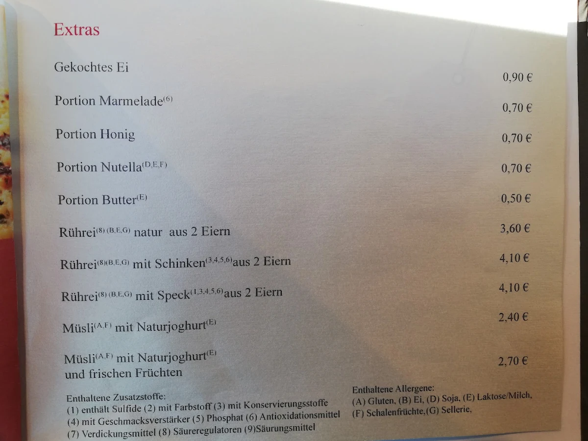 Speisekarte photo 1