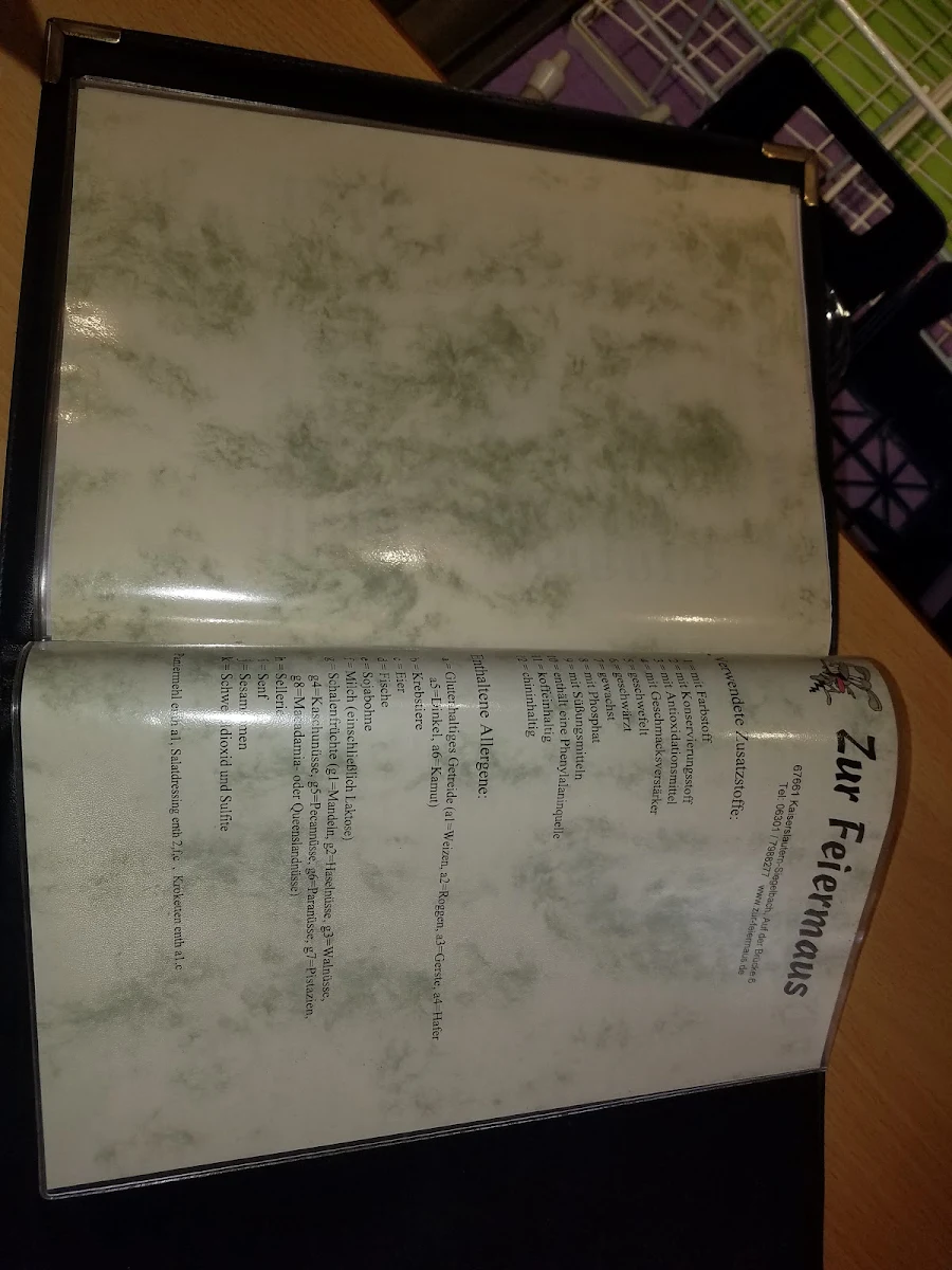 Speisekarte photo 5