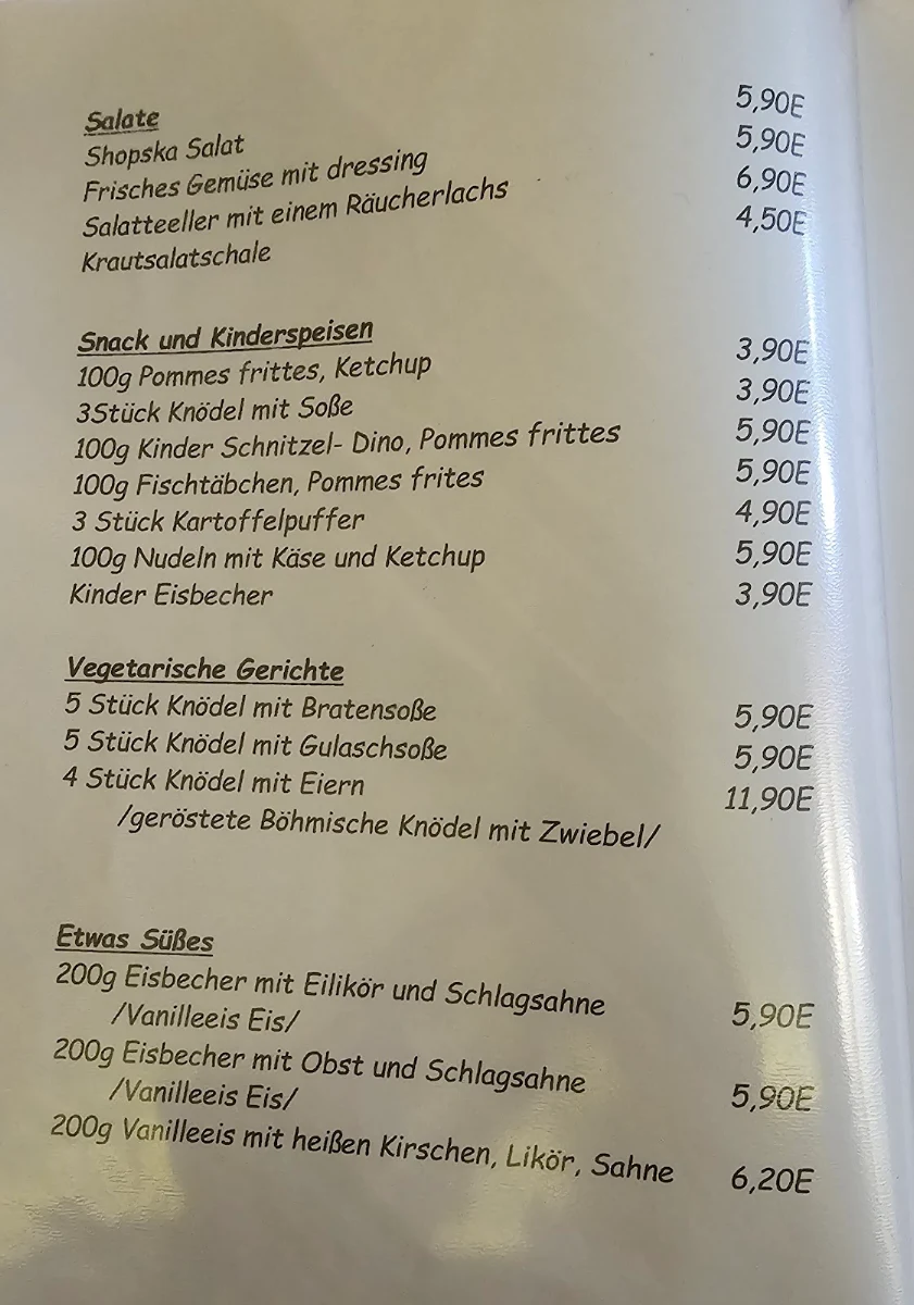 Speisekarte photo 3