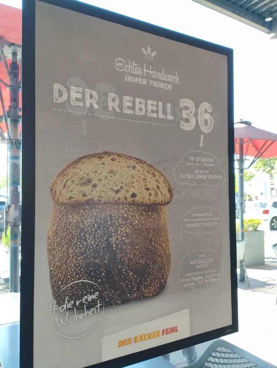 Speisekarte, Der Bäcker Feihl