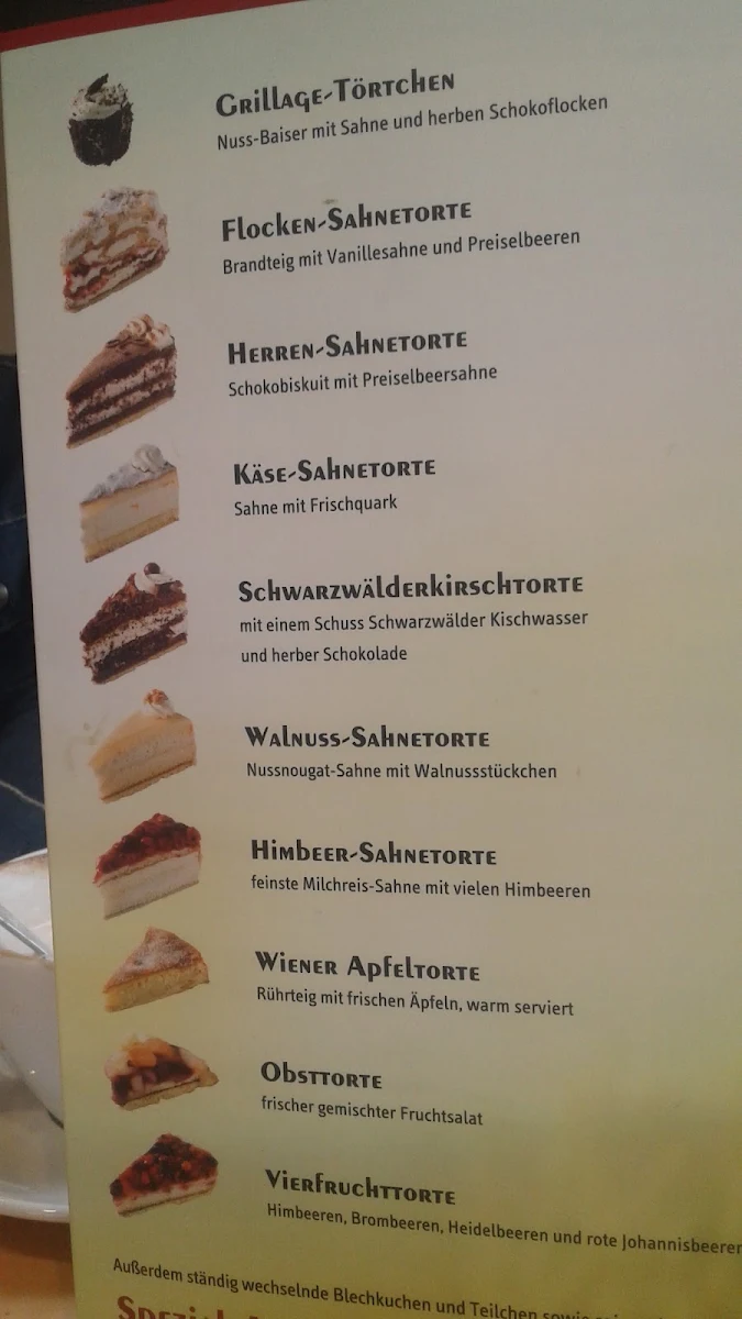 Speisekarte photo 3