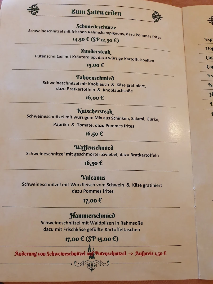 Speisekarte photo 3