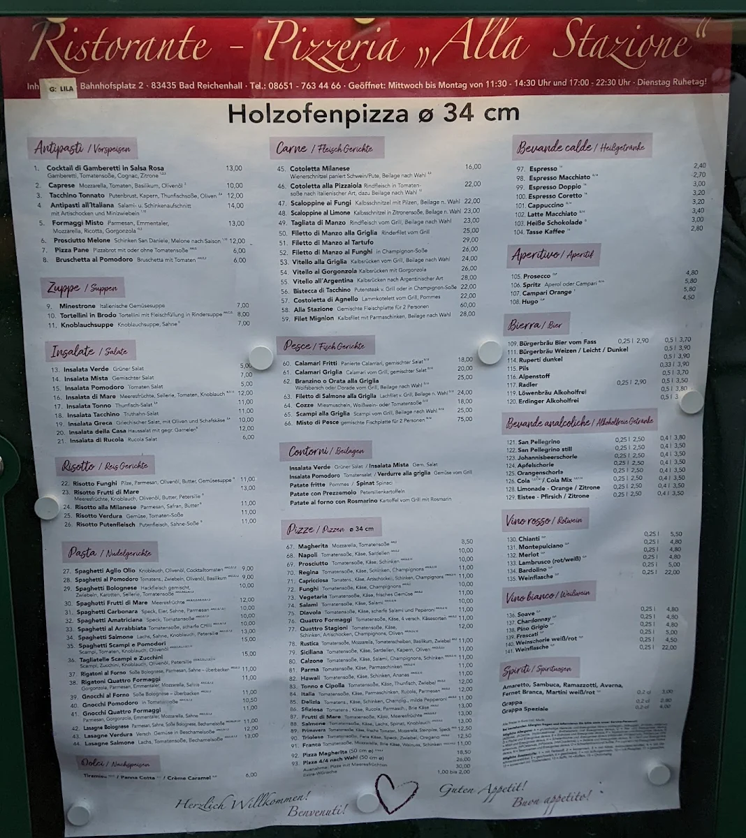 Speisekarte photo 5