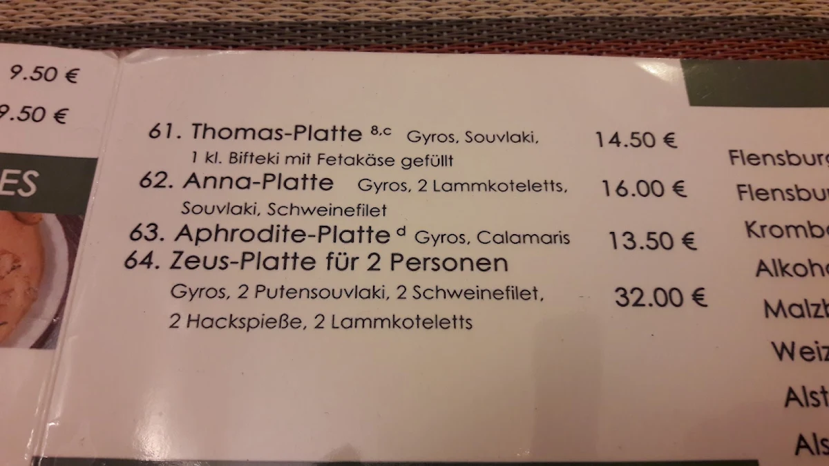 Speisekarte photo 7