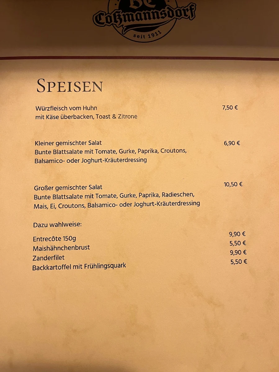 Speisekarte photo 6