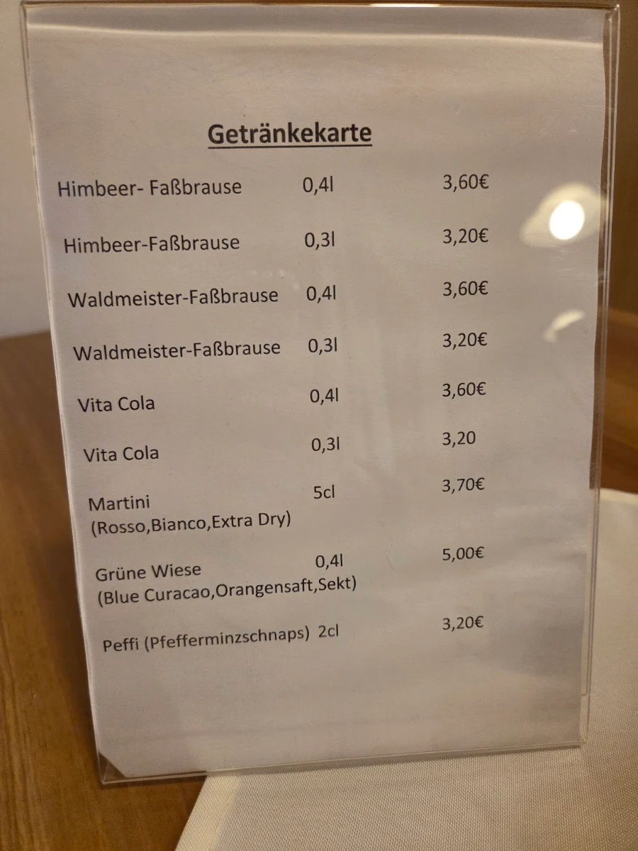 Speisekarte photo 1