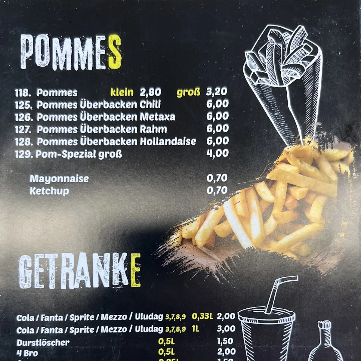 Speisekarte photo 2