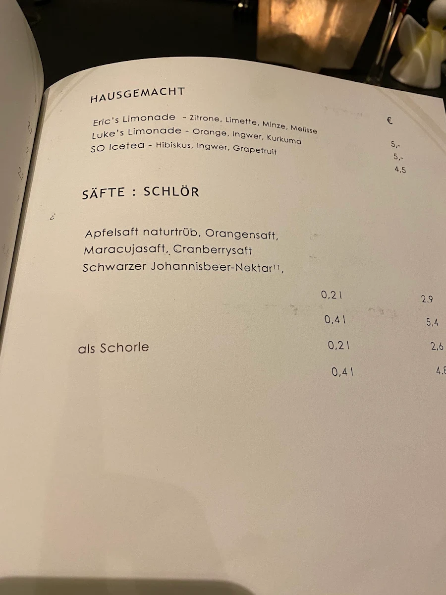 Speisekarte photo 3