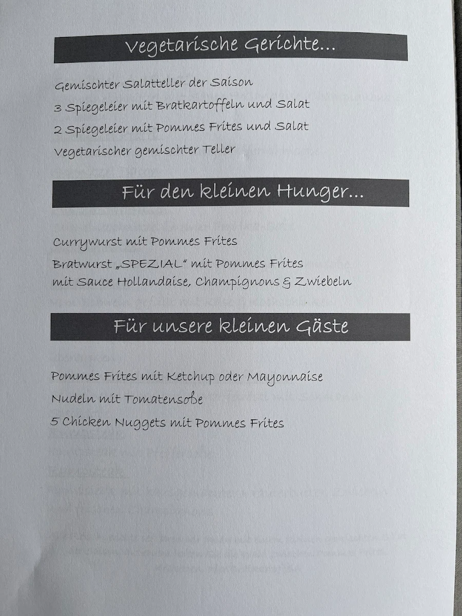 Speisekarte photo 3
