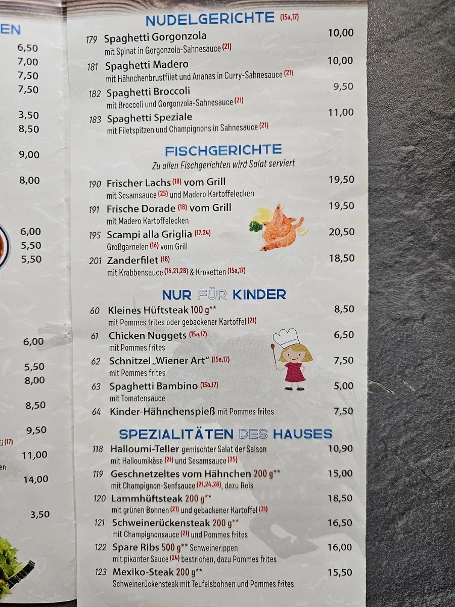 Speisekarte photo 2