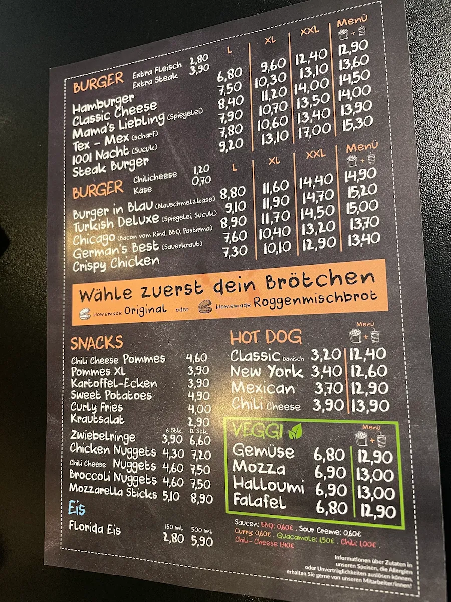 Speisekarte photo 2