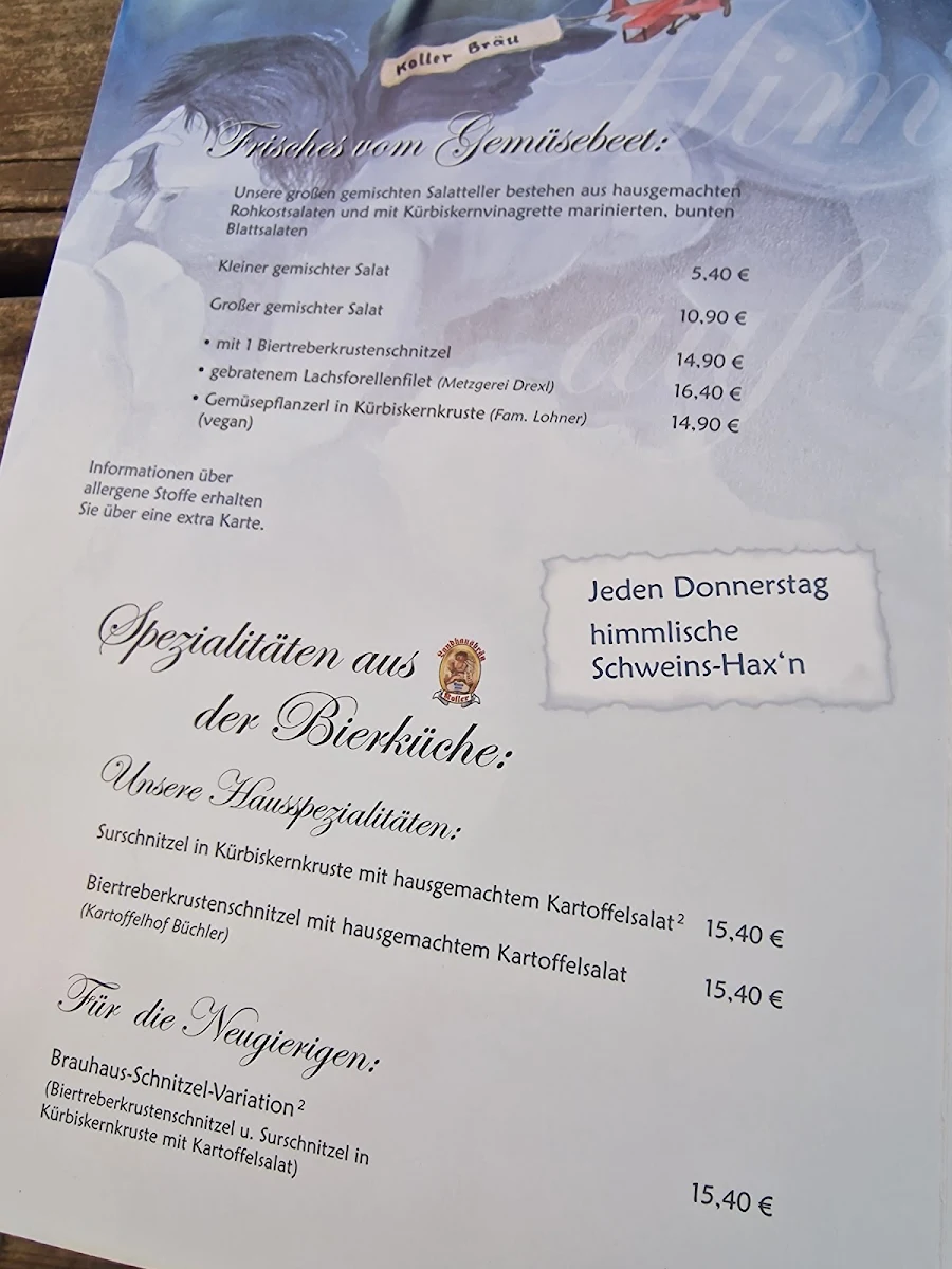 Speisekarte photo 2